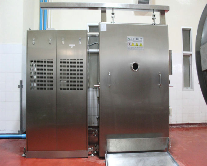 Refrigerador del vacío del pan del control R404A del PLC de 16.5KW 3P 1