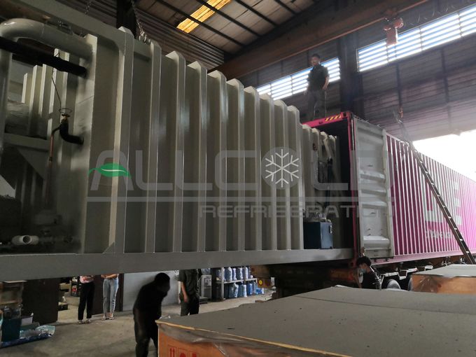 Energía hidraúlica de proceso logística de la máquina vegetal del enfriamiento al vacío de R404A 0