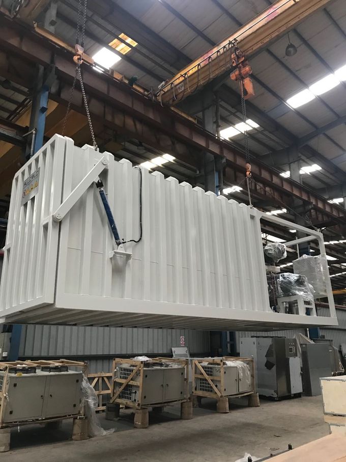 2 compresor de  de la máquina del enfriamiento al vacío de las plataformas R404A 39KW 0