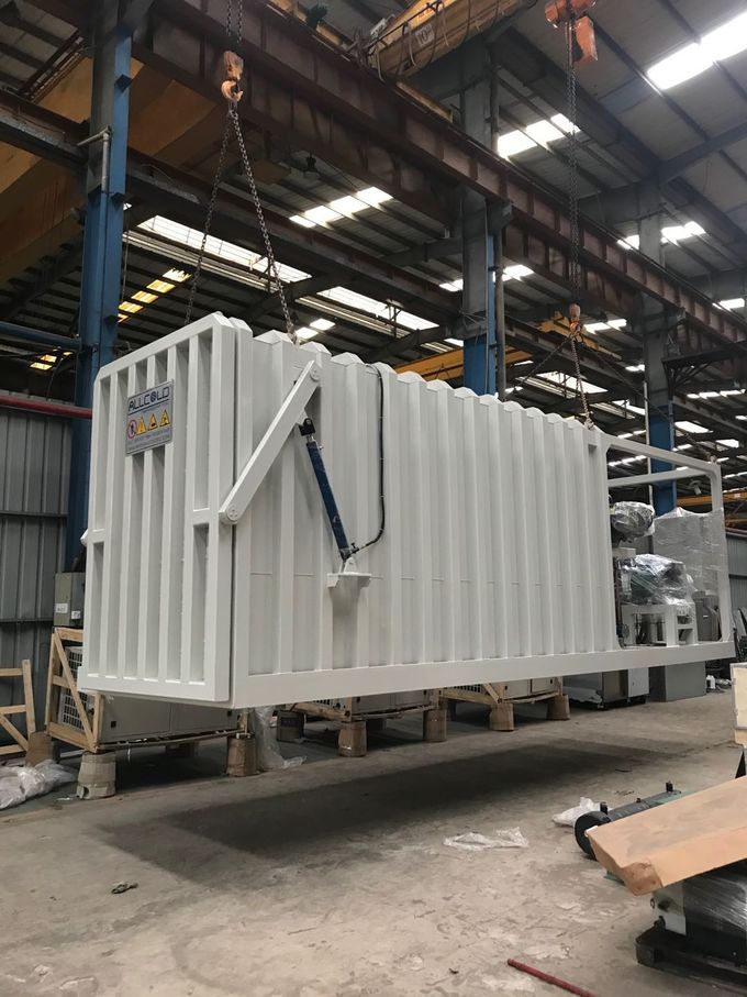 2 compresor de  de la máquina del enfriamiento al vacío de las plataformas R404A 39KW 3