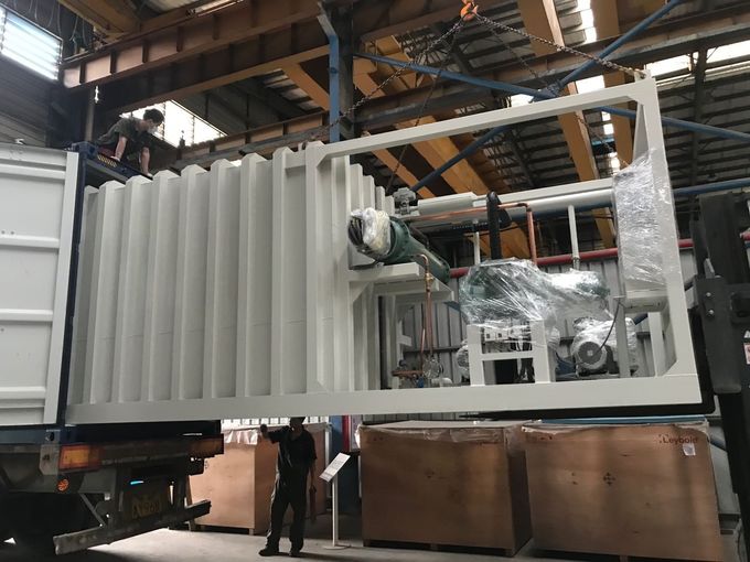 2 compresor de  de la máquina del enfriamiento al vacío de las plataformas R404A 39KW 2